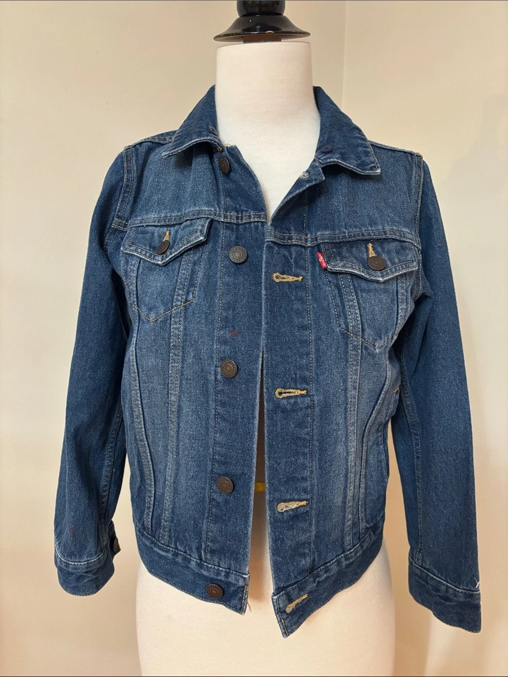 Levi's Dark Blue Denim Jean Jacket